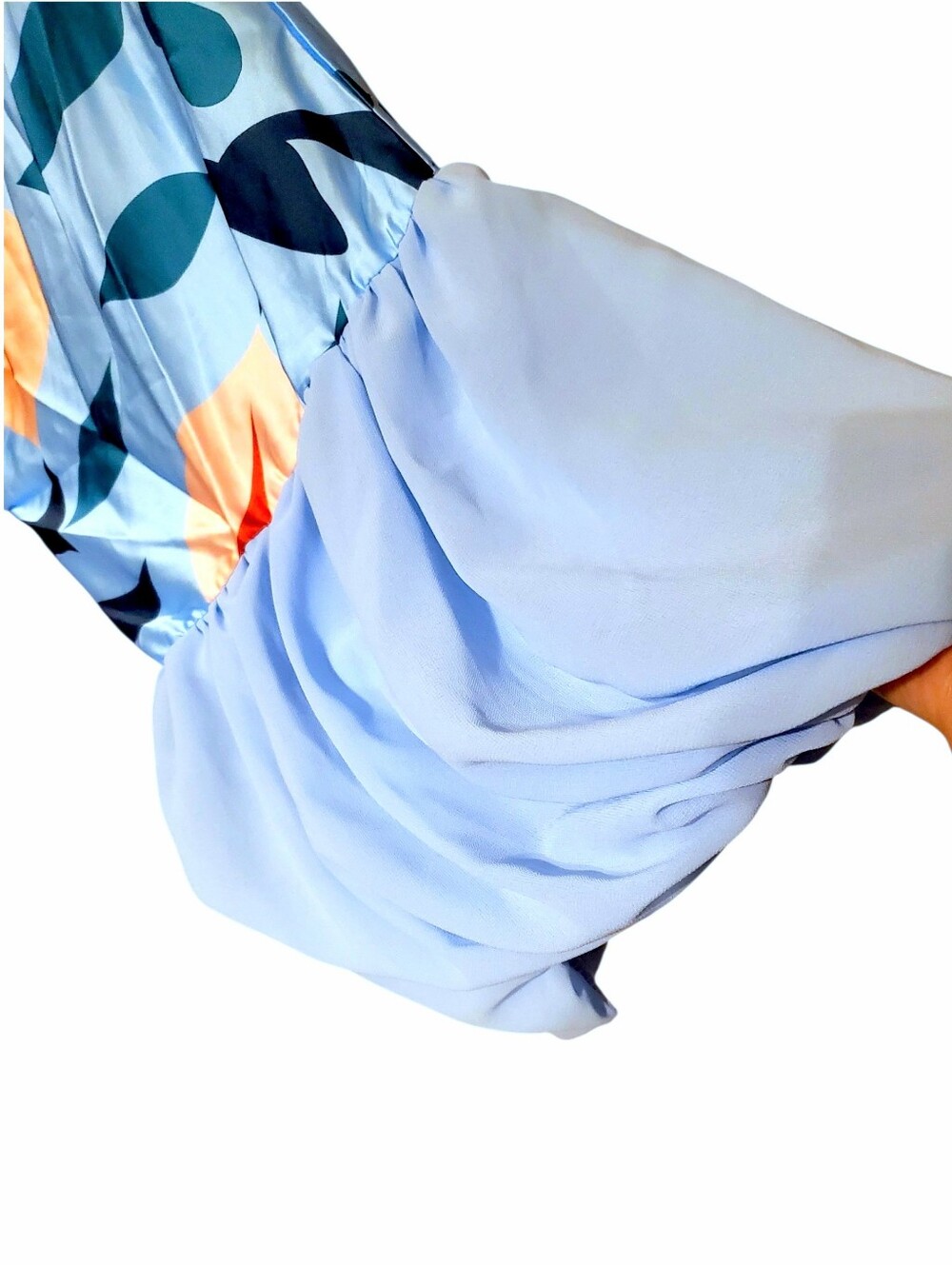 Glass Blue Long Robe - Picture 9 of 15